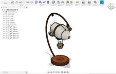 Land Jumper _ Mood Light (Hot Air Balloon Decoration) 3D Printer Model