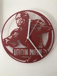 Iron Man Clock 3D Printer Model