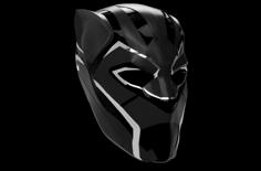 Black Panther D23 Helmet 3D Printer Model