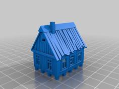 N Scale Apple Shack 3D Printer Model