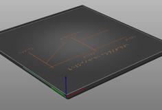 Tactile Image: Constant Speed And Acceleration Curves Plotted 3D Printer Model