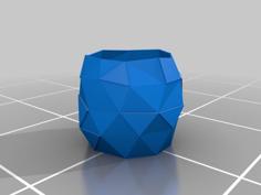 Low Poly Candle Holder 3D Printer Model