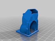 MP Mini Select 3D PLA, PETG & ABS 40mm Fan Shroud 3D Printer Model