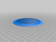 Shower Hair Trap 3D Printer Model