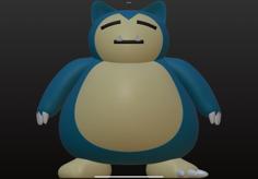 Snorlax 3D Printer Model