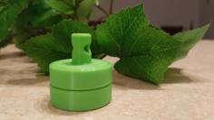 Magnetic Terrarium Plant Holder 3D Printer Model