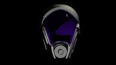 Mass Effect Tali’zorah Mask 3D Printer Model