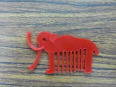 Mammoth Comb 3D Printer Model