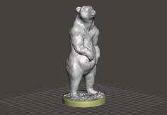 Brown Bear – Tabletop Miniature 3D Printer Model