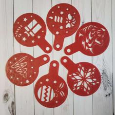 Cookie Stencils 3D Printer Model