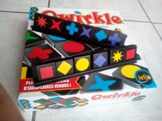 Qwirkle Tiles Holder DELUXE 3D Printer Model