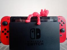 Articulated Mario Print In Place 3D Printer Model