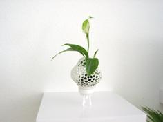 Mini Plant Space Rocket With Pot 3D Printer Model