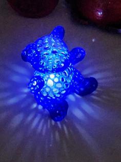 Bear TeaLight 3D Printer Model