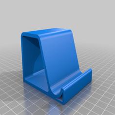 Cell Phone Stand Extended 3D Printer Model