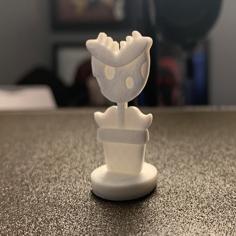 Simple Mini Mario Piranha Plant 3D Printer Model