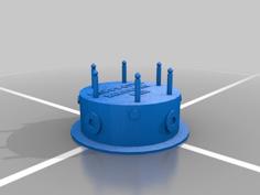 Birthday Cake 3D Printer Model