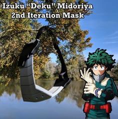 Deku’s Mask – My Hero Academia 3D Printer Model