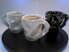 Crushed Espresso Cup 3D Printer Model