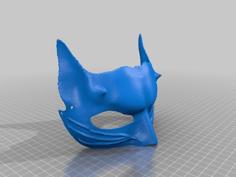 Cat Devil Mask 3D Printer Model