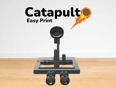 Easy Print Catapult 3D Printer Model