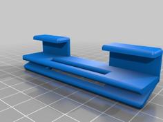 Kneeboard Tablet Clamp 3D Printer Model