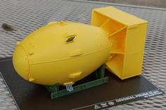 Fat Man Atomic Bomb 3D Printer Model