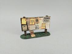 28mm Broadside Billboard 3D Printer Model