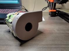 Centrifugal Fan Housing And Impeller 3D Printer Model