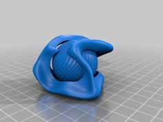 Captive Ball With Design 3D Printer Model