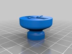 Mustang Logo Knob 3D Printer Model