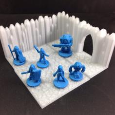 Wayfarer Modular Crystal Palace Terrain Tiles (18mm Scale) 3D Printer Model