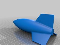 Little Rocket 3D Printer Model