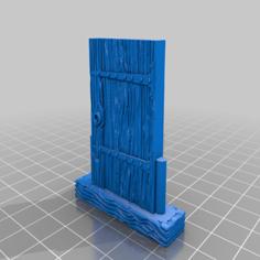 Dungeon Door – Slide Open/Close 3D Printer Model