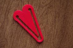 Heart Clip 3D Printer Model