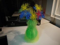 The Furry Vase 3D Printer Model