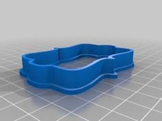 Vintage Frame Cookie Cutter 3D Printer Model