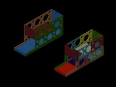 Soda Fridge Pack Tray/Caddy 3D Printer Model