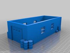 Modern Abandoned Garage 3D Printer Model