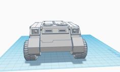 Wheeled Conversion Kit, APC 3D Printer Model