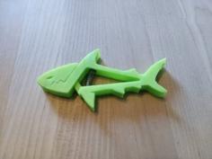 SHARKZ Clip With Spring For Extra Pinch 3D Printer Model