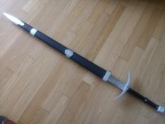 Dark Souls Bastard Sword +sheath (complete) 3D Printer Model