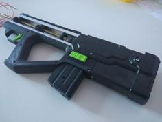 Airsoft Electric Toy Gun Mk3 – Back Body 3D Printer Model