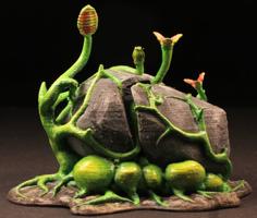 Tabletop Plant: “RockBreaker” (Alien Vegetation 02) 3D Printer Model