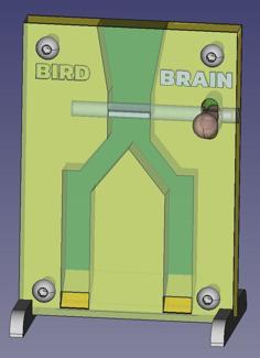 Bird Brain Bird Puzzle For Birds #2 3D Printer Model