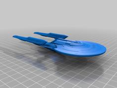 USS Enterprise NCC-1701-G 3D Printer Model