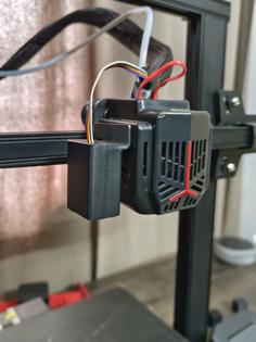 Ender Cr Touch Light Shield 3D Printer Model