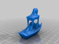 Haunted Benchy 3D Printer Model