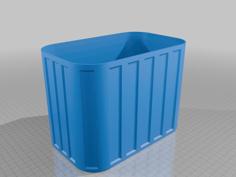 Desk Trash Bin 3D Printer Model