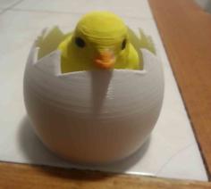 Egg Flat 3D Printer Model